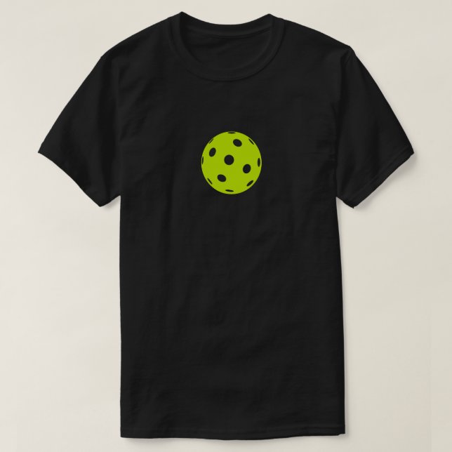 Men's Simple Pickleball T-shirt (Design Front)