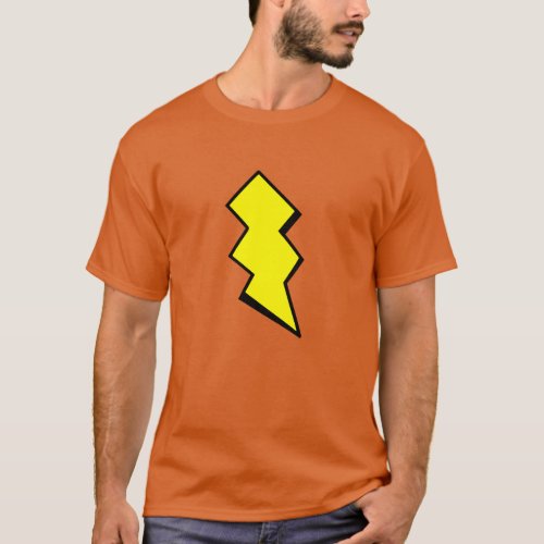 Mens Skeeter Lighning Bolt T_Shirt