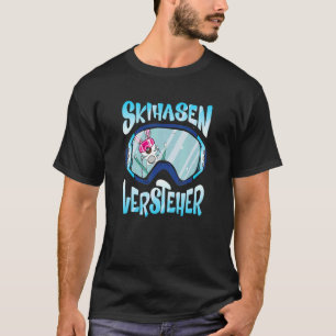 Mens Skiingbunny Understanders Skier Ski Instruct T-Shirt
