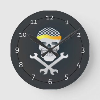 Mens Skull CLocks
