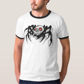 Mens Skull Spider T-Shirt