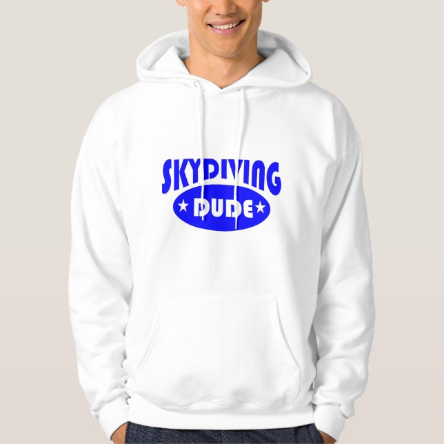 Mens skydive hoodie (Front)