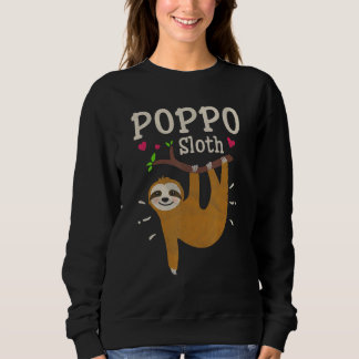 Mens   Sloth Graphic Humor Zoo Animal   Poppo Sweatshirt