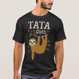 Mens Sloth Graphic Humor Zoo Animal Tata T-Shirt