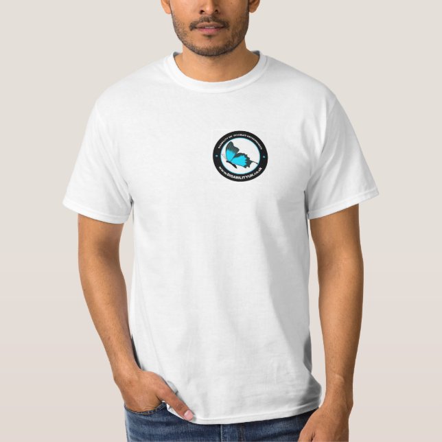 Men's Small Logo Official Brand T-shirt (Front)