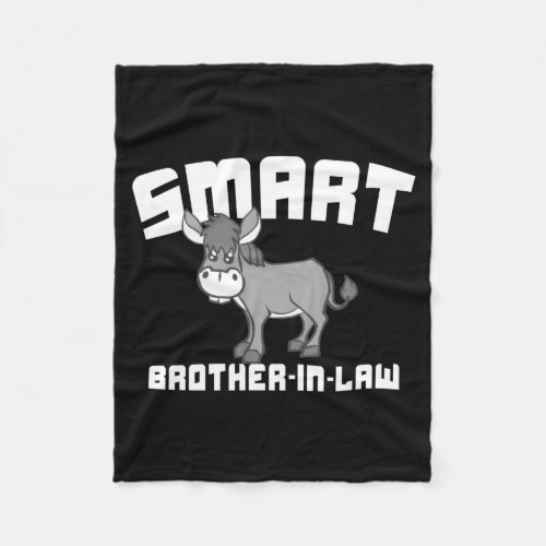 Mens Smart Brother In Law Gifts Funny Igovernment Fleece Blanket