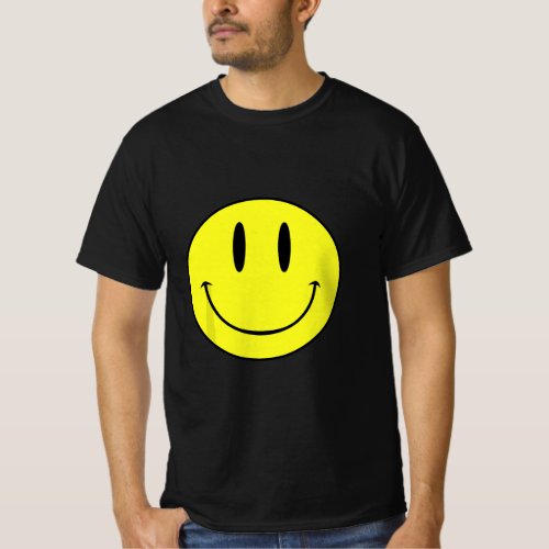 Mens Smiley Face Have a Nice Day 1990s fashion Gru T_Shirt