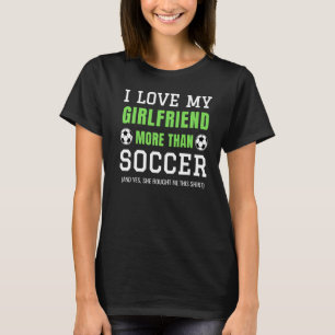 Mens Soccer Fan Sport Soccer Player Boyfriend Coac T-Shirt