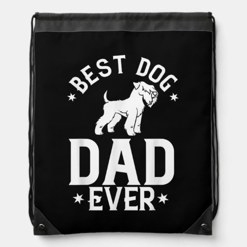 Mens Soft Coated Wheaten Terrier Dog Puppies Drawstring Bag
