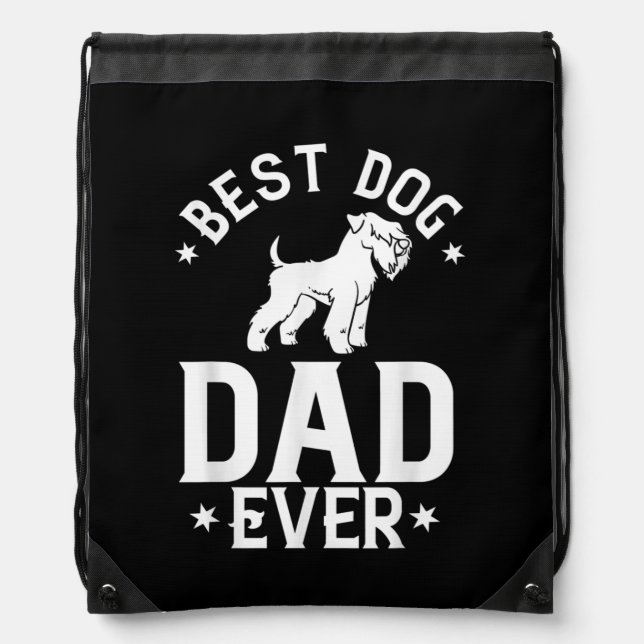 Mens Soft Coated Wheaten Terrier Dog Puppies Drawstring Bag (Front)