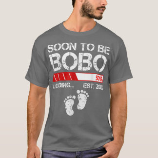 Mens Soon To Be Bobo Est 2023 For Men - Funny New  T-Shirt