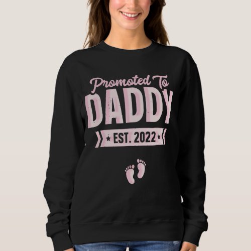 Mens Soon To Be Daddy 2022 Fathers Day First Time Sweatshirt