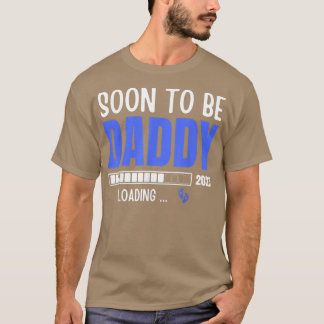 Mens Soon To Be Daddy Est T-Shirt