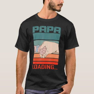 Mens Soon to Be Daddy Expectant Dad To Be Papa Loa T-Shirt