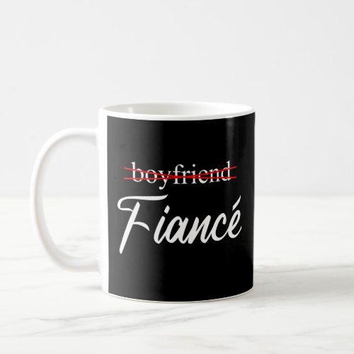 Mens Soon To Be Fiance Boyfriend Groom Matching  B Coffee Mug