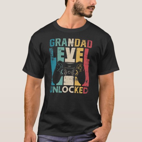 Mens Soon To Be Grandad New Grandpa Promoted To T_Shirt