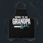 Mens Soon To Be Grandpa EST. 2025 New Grandpa  Apron<br><div class="desc">Mens Soon To Be Grandpa EST. 2025 New Grandpa</div>