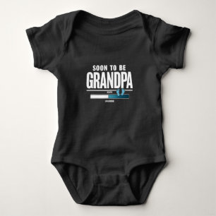 Mens Soon To Be Grandpa EST. 2025 New Grandpa Baby Bodysuit