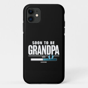 Mens Soon To Be Grandpa EST. 2025 New Grandpa iPhone 11 Case