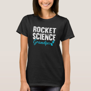 Mens Space Engineering Aerospace Grandpa Rocket Sc T-Shirt