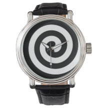 Men's Spiral Design Pocket Watch