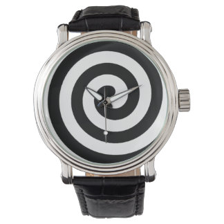 Men's Spiral Design Pocket Watch