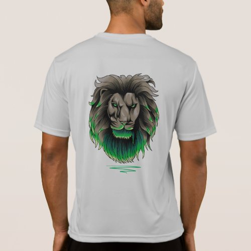 Mens Sport_Tek Competitor T_Shirt _ Lion Shield