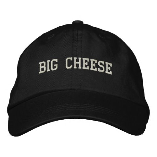 Mens Sporting Goods Golf Accessories BIG CHEESE Embroidered Baseball Cap