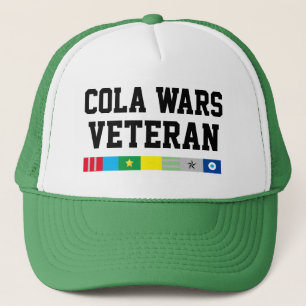 Mens Sportswear Baseball COLA WARS VETERAN Trucker Hat