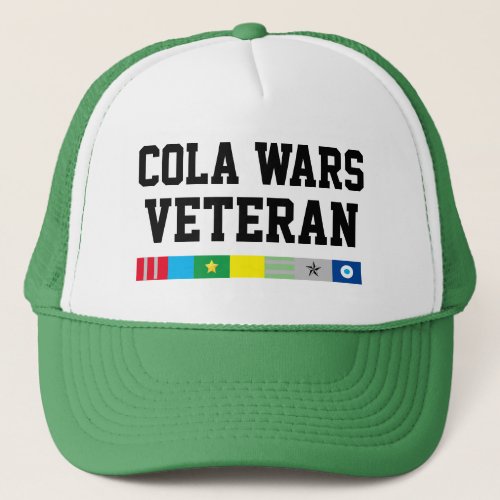 Mens Sportswear Baseball COLA WARS VETERAN Trucker Trucker Hat
