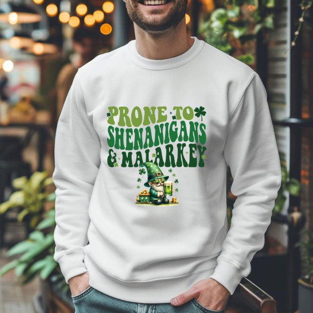 Men's St. Patrick's Day Shenanigans  Sweatshirt (Creator Uploaded)