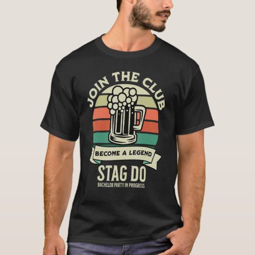 Mens Stag Do Party  Drinking Team Bachelor Party T_Shirt