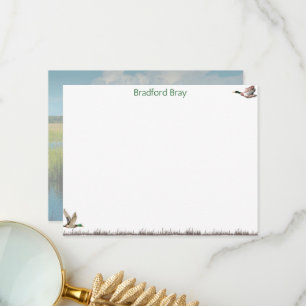 Men's Stationary Thank You Card