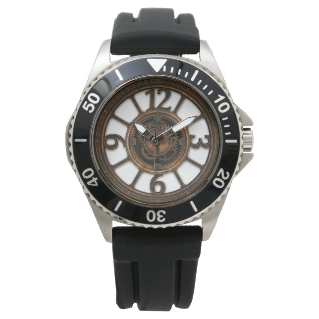 Men's Steampunk Watch (Front)