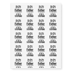 Mens Stepdad Gift Dads Stepdad Grandpa Temporary Tattoos