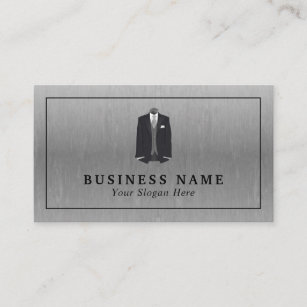 Men's Suit, Fashion-Designer Business Card