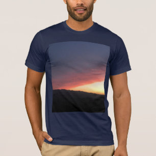 Men's Sunset Color Block Tee