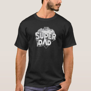 Mens Super awesome comic superhero Dad Premium T-Shirt