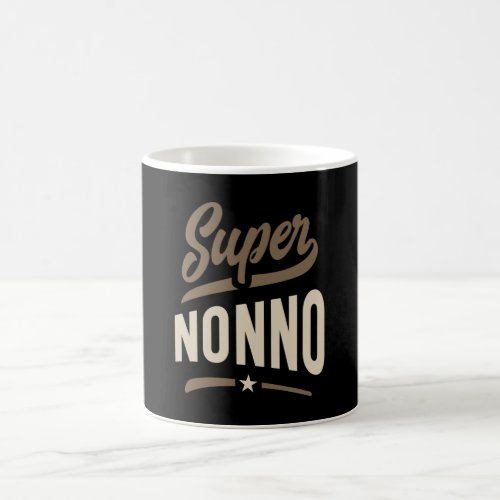 Mens Super Nonno Grandpa Gift Coffee Mug