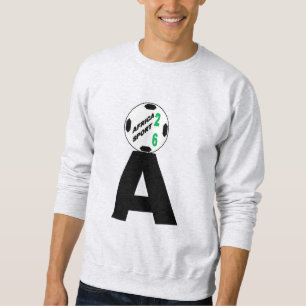 Men's Sweatshirt ash DESIGN AFRICA SPORT 26