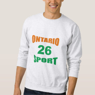 Men's Sweatshirt ash ONTARIO SPORT 26