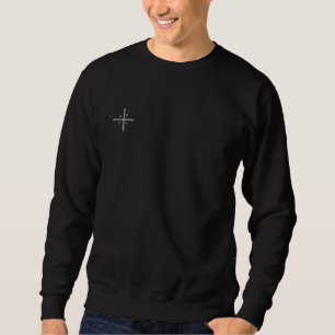 MENS SWEATSHIRT EMBROIDERED ART&DESIGN