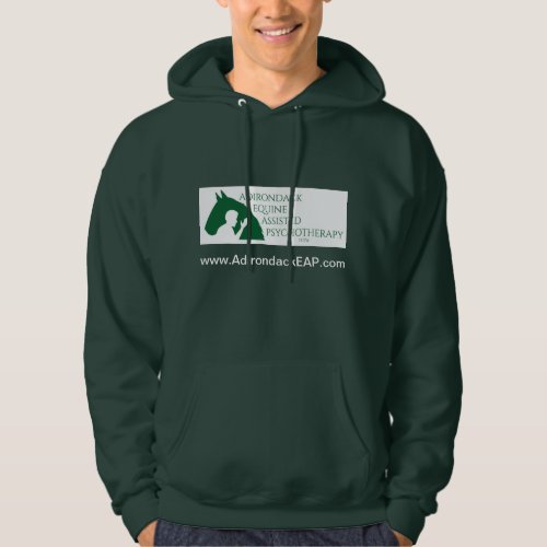 Mens sweatshirt with Adirondack EAP logo