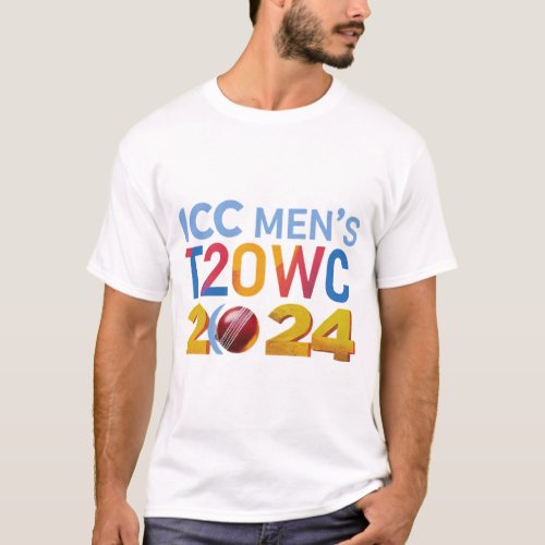 Mens T2WC 2024 Design mens  T_Shirt