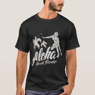 Men's T-shirt. Aloha. Beach paradise. Hawaii T-Shirt