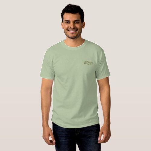 Mens T_shirt Army