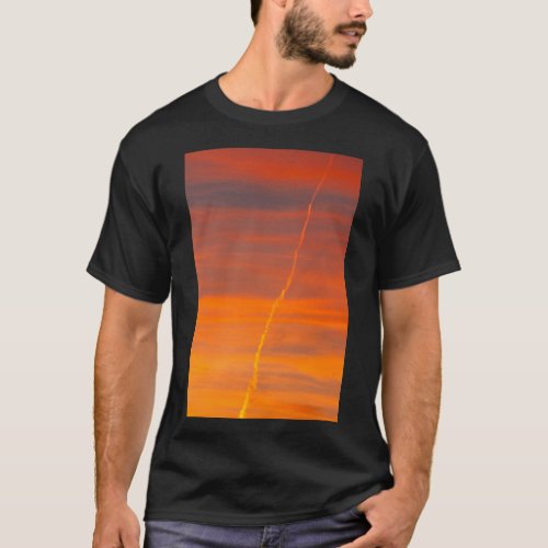 Mens T_Shirt Cloudy Sky 2