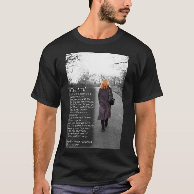 Mens T Shirt Domestic Abuse (Front)