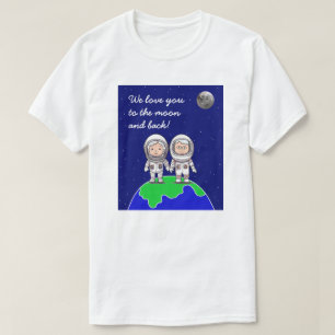 men's T-Shirt Grandparent Astronauts by Jo Images