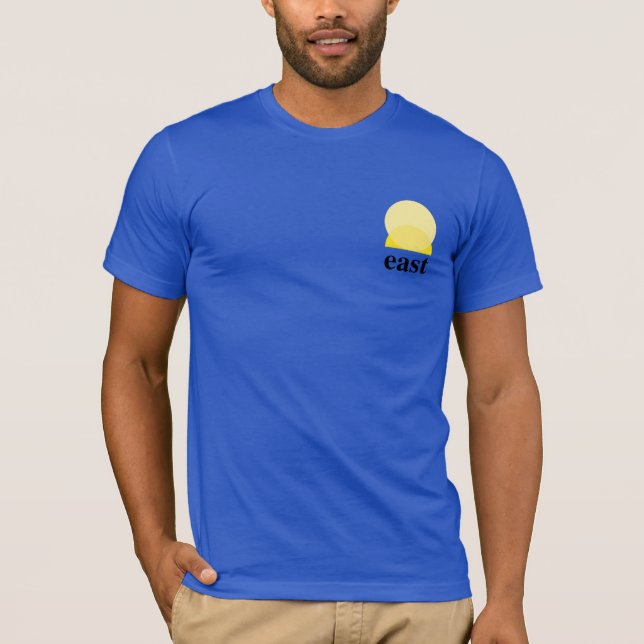 Men's T-Shirt in Royal Blue (Front)